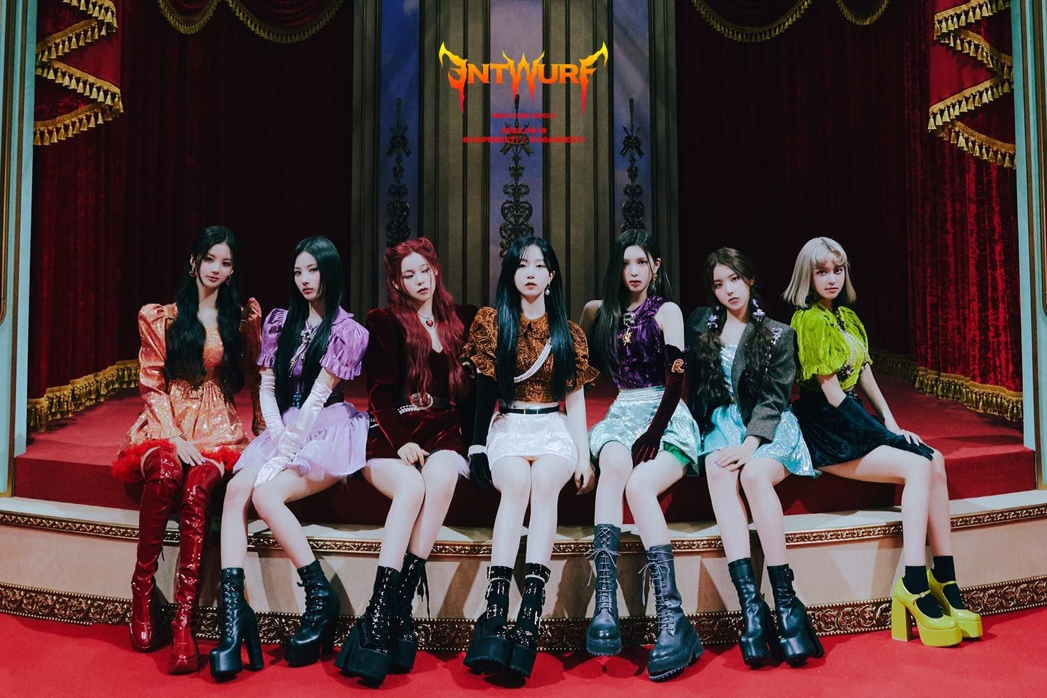 NMIXX ENTWURF 2nd Single Album Light Version CD+80p PhotoBook+1p Lyrics Card+1p PhotoCard+1ea Sticker+Tracking Sealed