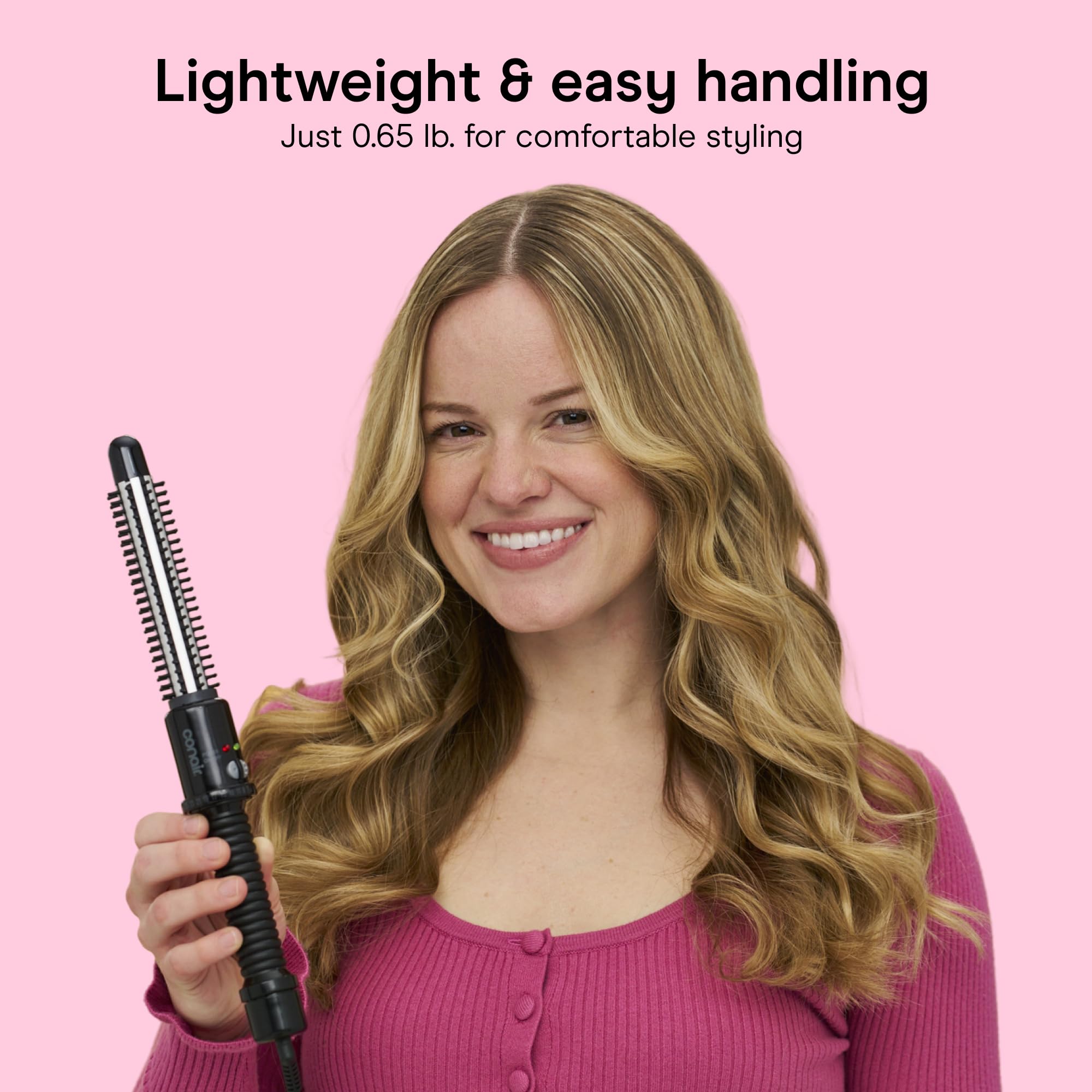 Conair Curling Brush - Short Hair Curls -5