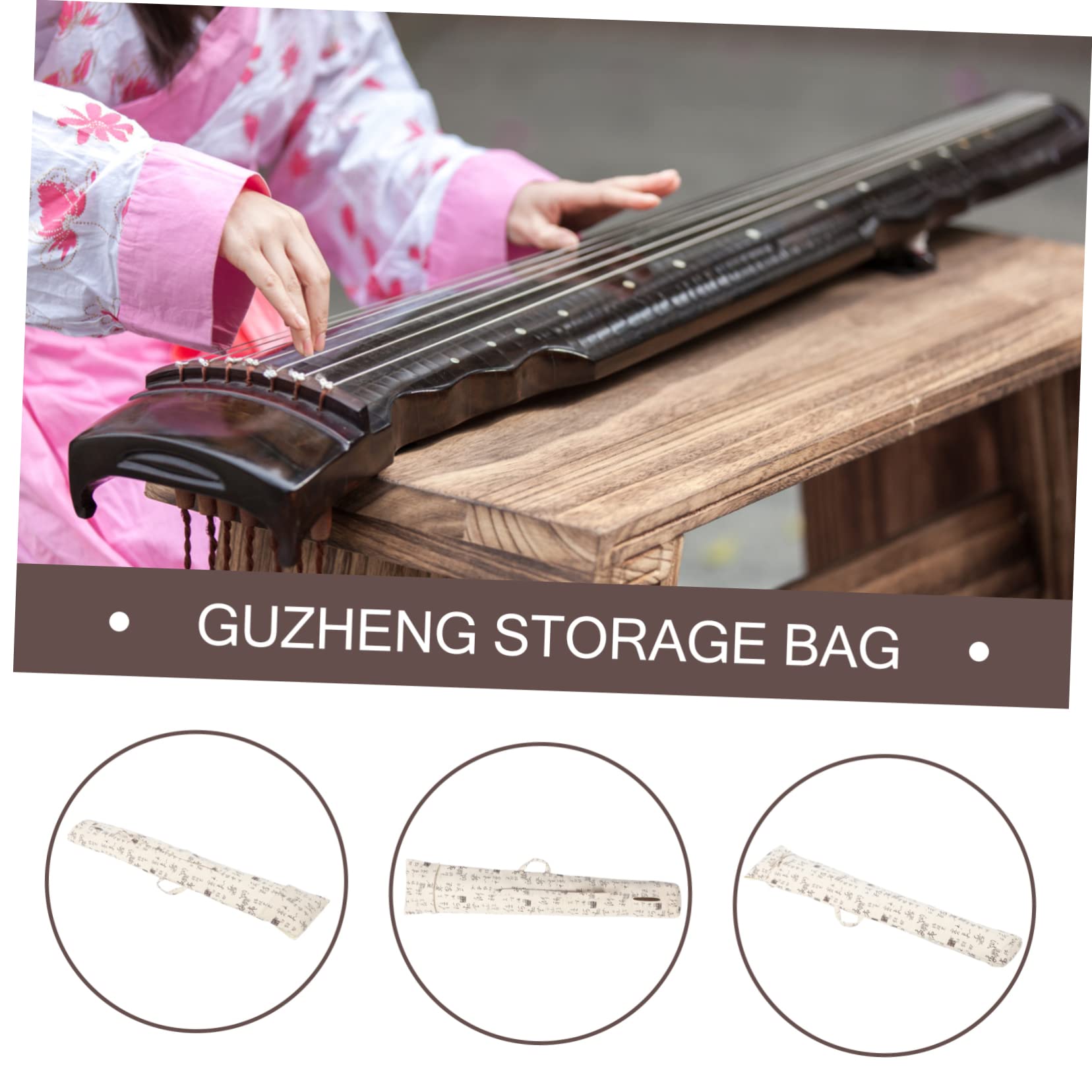 Sac De Rangement Pour Flûte En Coton/Lin - Étui Portable Pour Flûte Chinoise, Dizi - Protection Contre Les Rayures