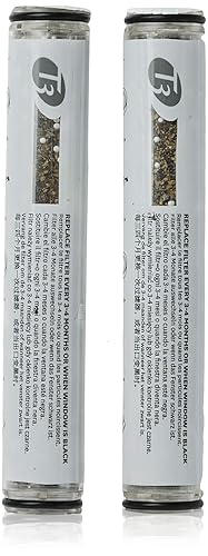 T3 Source - Filtro de agua de repuesto para cabezal de ducha (2 unidades)