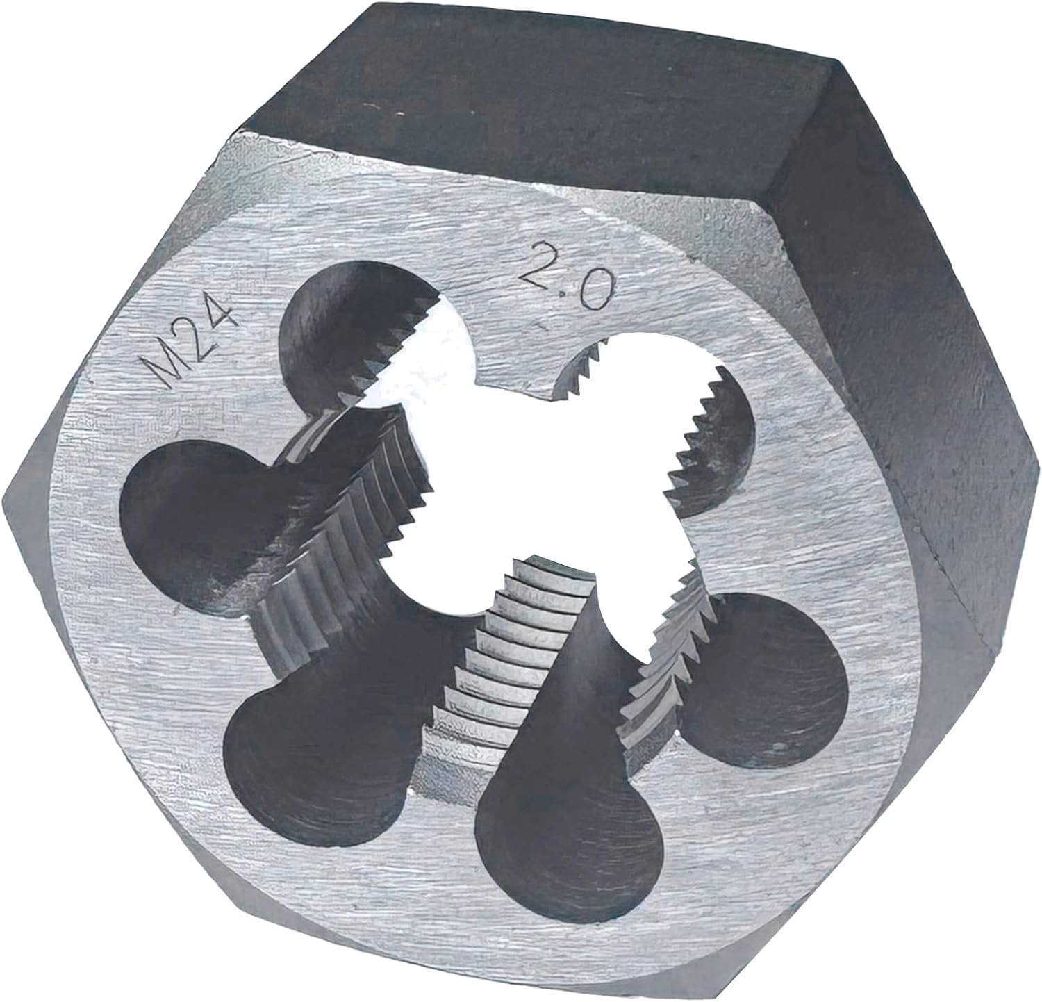 M22 x 2.5 Hex Die Rethreading Die Thread Die Carton Steel For Right Hand