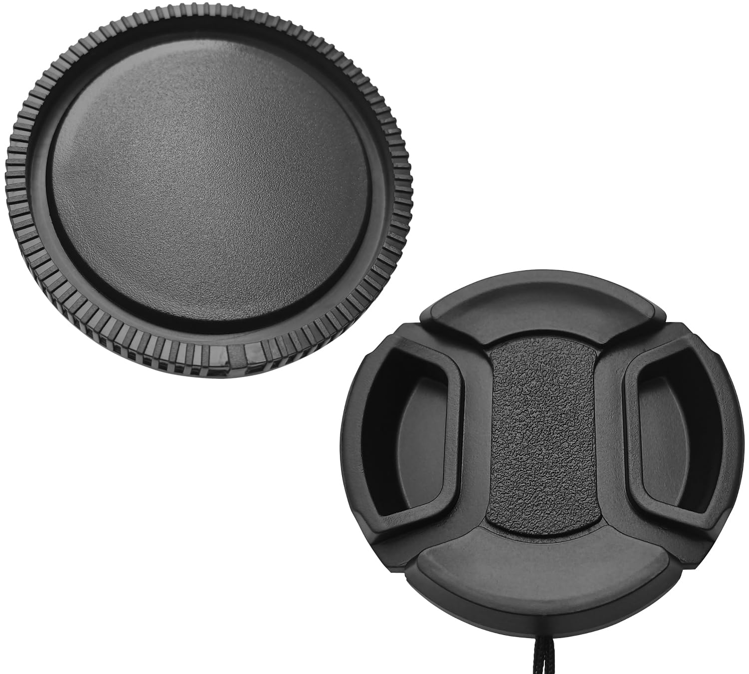 40.5mm Lens Cap + Rear Lens Cap Cover Compatible for Sony E PZ 16-50mm f/3.5-5.6 OSS,FE 28-60mm f/4-5.6 on Alpha A6600 A6500 A6400 A6300 A6100 A6000