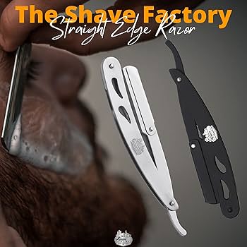 西洋カミソリ　4本セット Amazon.co.jp: The Shave Factory Straight Edge Razor Kit