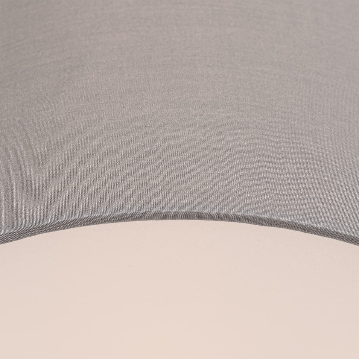 QAZQA - Modern Deckenleuchte I Deckenlampe I Lampe I Leuchte weiß grau und braun 5-flammig-Licht - MultiDrum mit Schirm I Wohnzimmer I Schlafzimmer - Textil Rund - LED geeignet E27