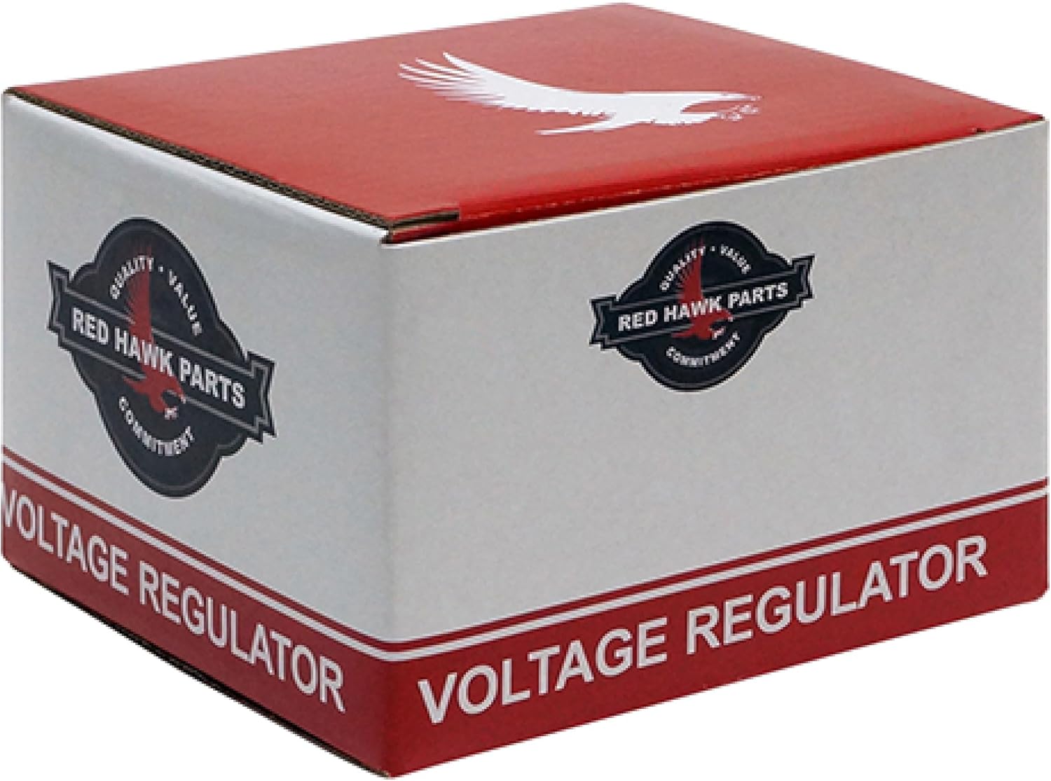 Red Hawk VOLT-0006 Voltage Regulator Compatible with/Replacement for Club Car 1984-1991, E-Z-GO 2-Cycle and Gas 1980-1994, Yamaha G1, G2 and G9, Gas 1978-1991 Golf Carts