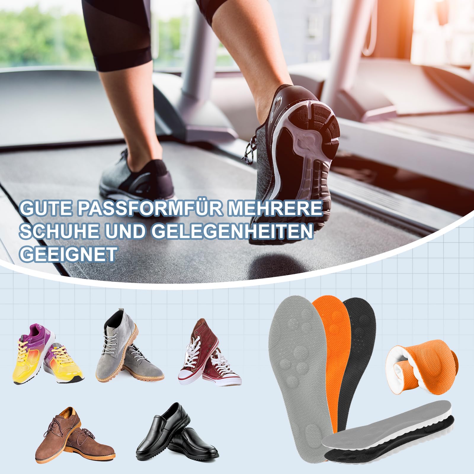 4D Memory Foam Inlegzolen voor Schoenen Zool Ademend Massage Schoenen Pad Sport Running Schoen Inserts Voor Vrouw Mannen Voeten Orthopedische