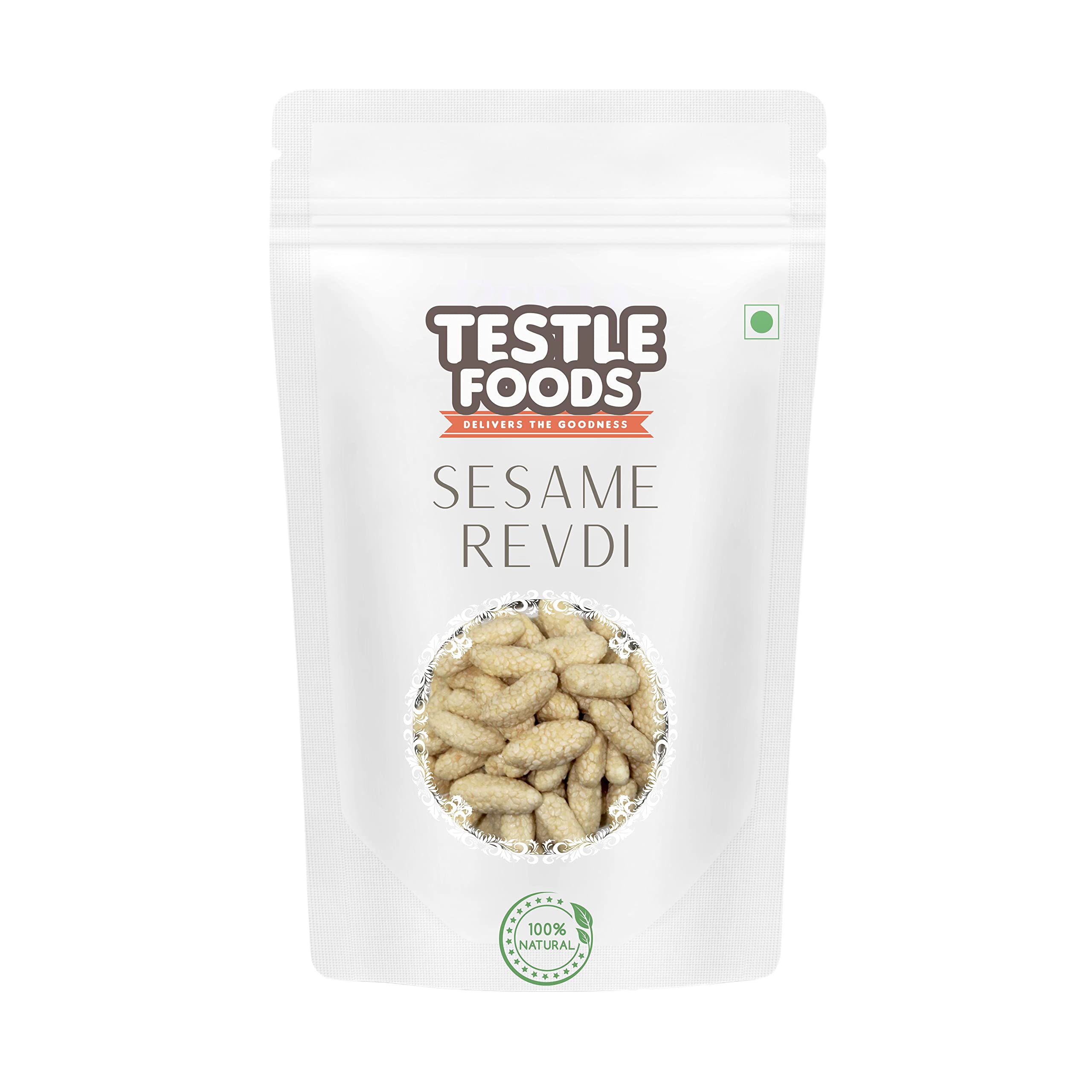 Testle Foods - 400g - Sweet sugar Revdi | Til Rewari | Fresh & Crunchy | Indian Traditional Sweet (B0BT97Y2D2) Amazon Price History, Amazon Price Tracker