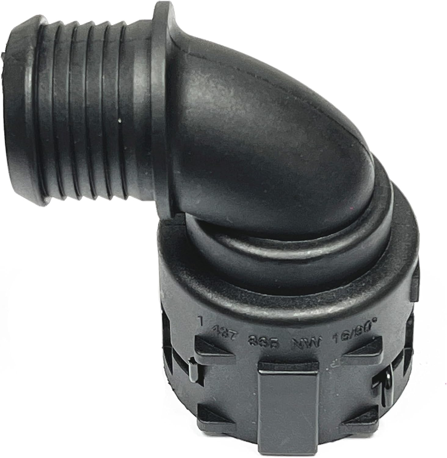 1437865, NW16, 90°, Coolant Hose Connector Adapter, Radiator Pipe Line Fittings for BMW X1,X2,X3,X5,X7,3 Series,4 Series,5 Series,M2,M3,M4,M6,Z3,Z4,8 Series,Engine Heater Hose Assembly Junction Flange