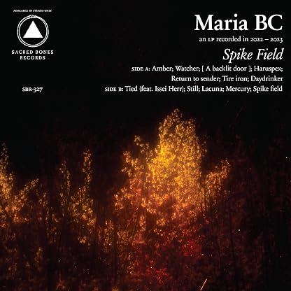 Spike Field (Vinil Vermelho, Edição Limitada) por Maria BC, capa do álbum