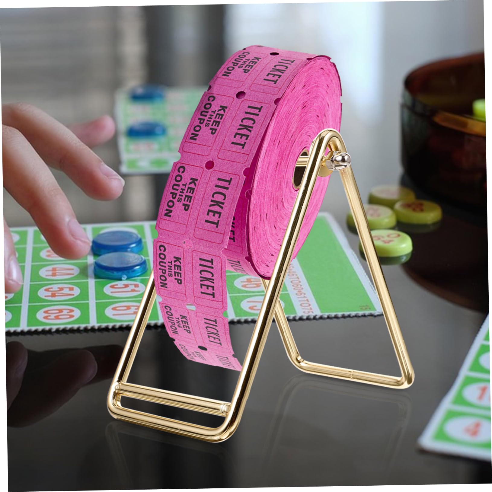 SHINEOFI 5pezzi Biglietti Inossidabile Dispenser Per Biglietti Cinema Organizer Per e Resistente