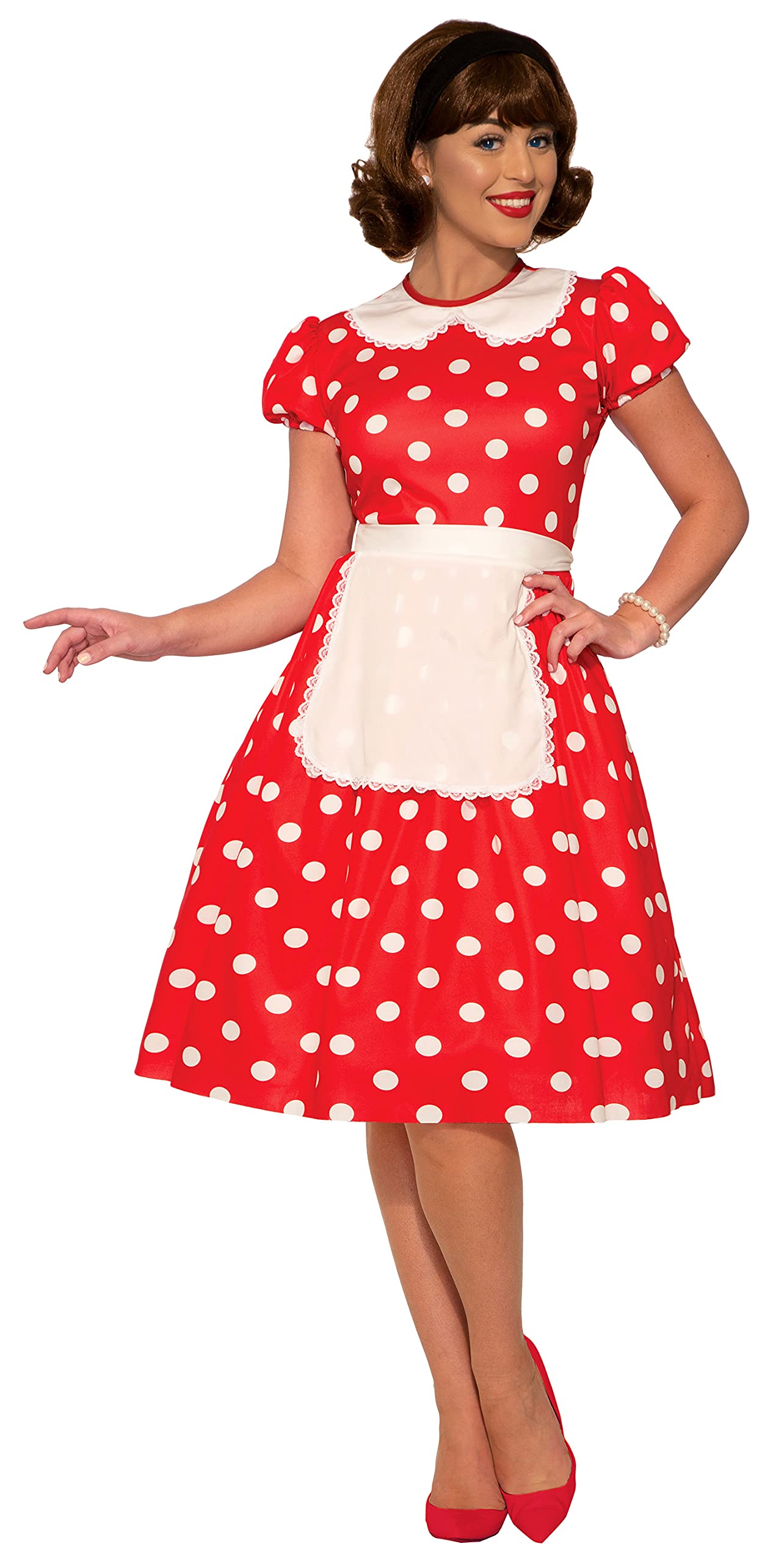 Adult Women's Retro 50s Housewife Costume main image 1