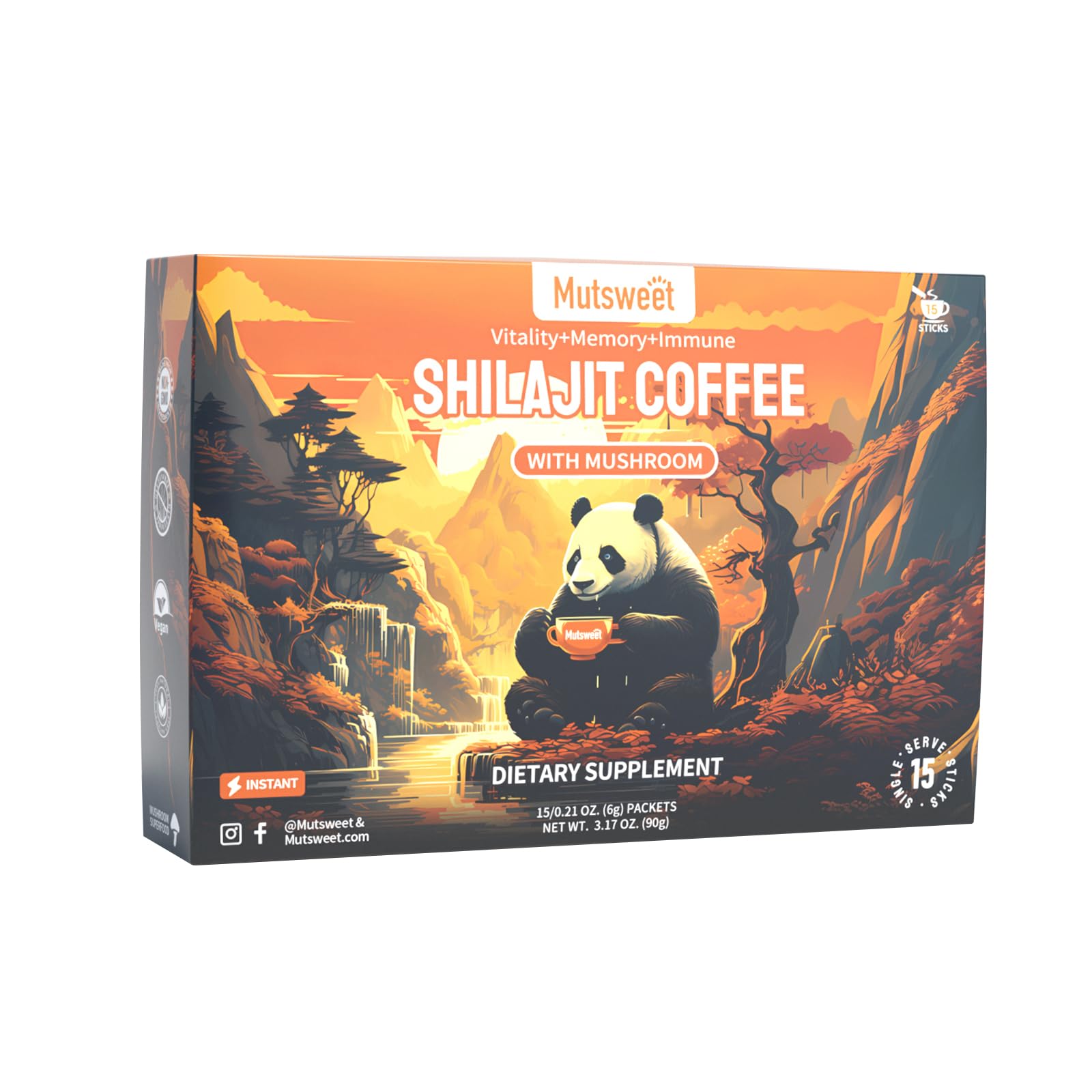 Mushroom Shilajit Coffee