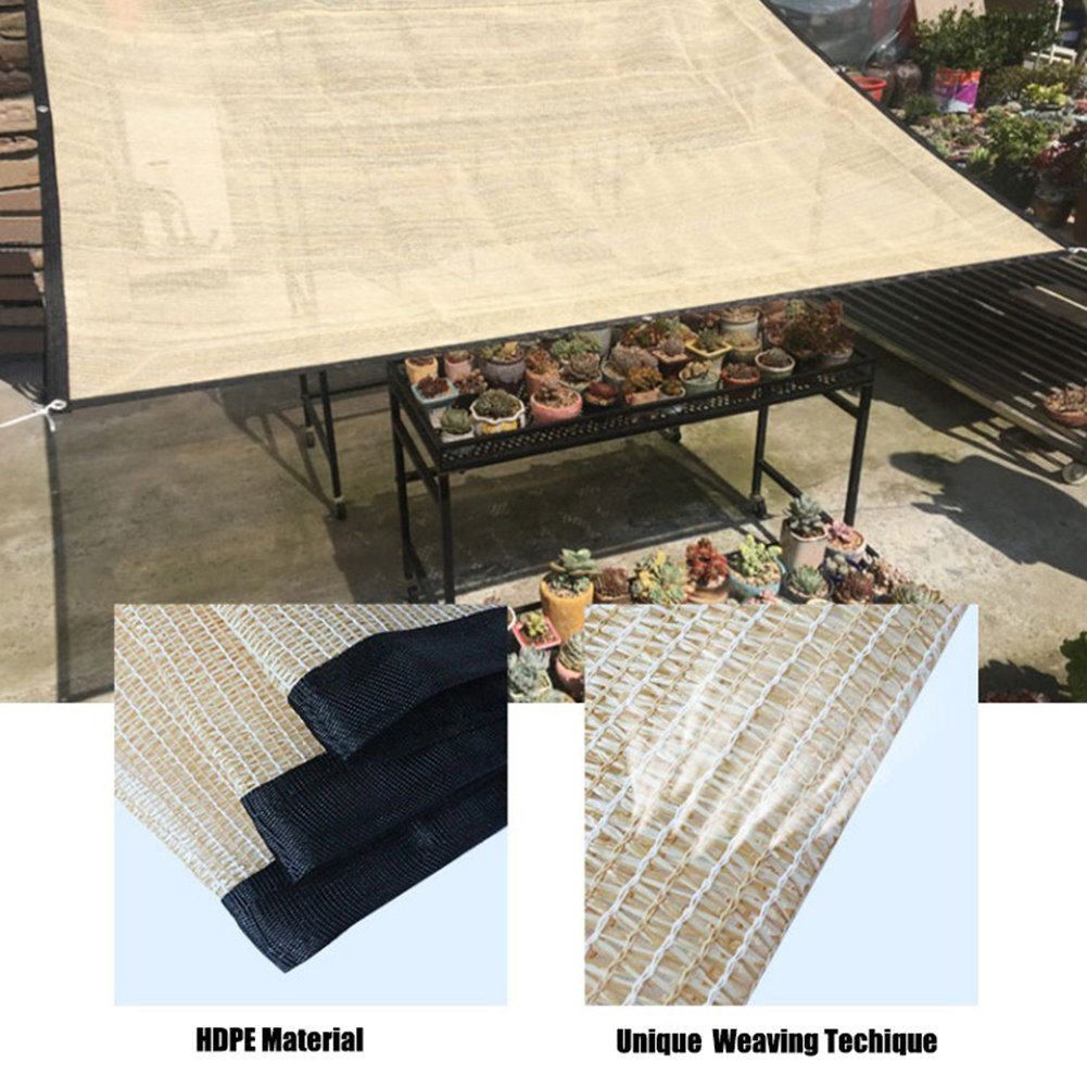 Balkonik chroniący przed wiatrem, do ogrodu, odporny na promieniowanie UV, okładzina z tkaniny HDPE, 75 x 100 cm, brązowy