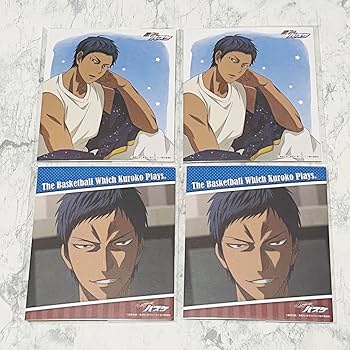 Amazon.co.jp: 黒子のバスケ 青峰大輝 色紙 4点セット 黒バス