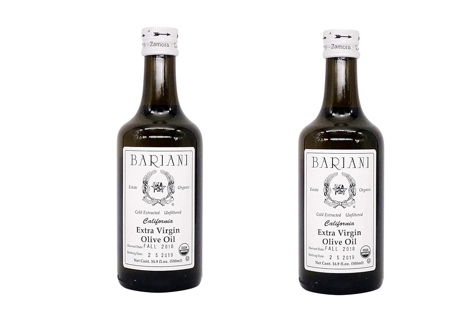 Bariani, Oil Olive Extra Virgin, 16.9 Ounce (2-Pack)