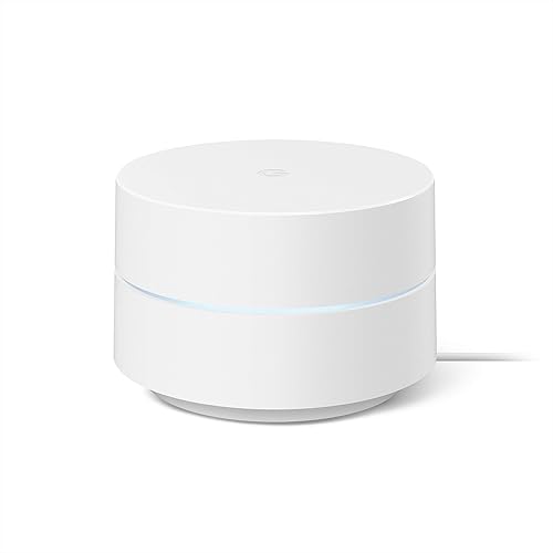 Google Wifi - AC1200 - Sistema WiFi en malla - Router Wifi - Cobertura de 1500 pies cuadrados - 1 paquete