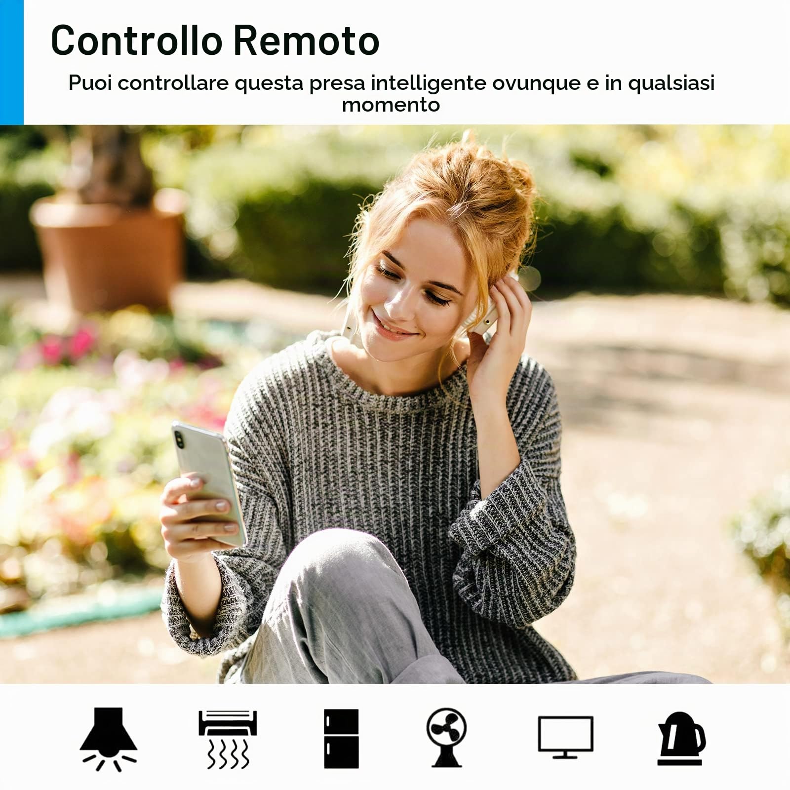 ANTELA Presa Smart WiFi con Monitoraggio Energia Presa Intelligente 16A | 3680W, (Type F), Controllo Remoto, Funcione Timer, Compatibile con Alexa & Google Assistant, 4Pezzi