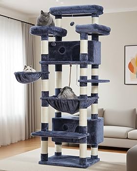 Gitelsnour Cat Tree for Indoor Cats Large Adult, 74