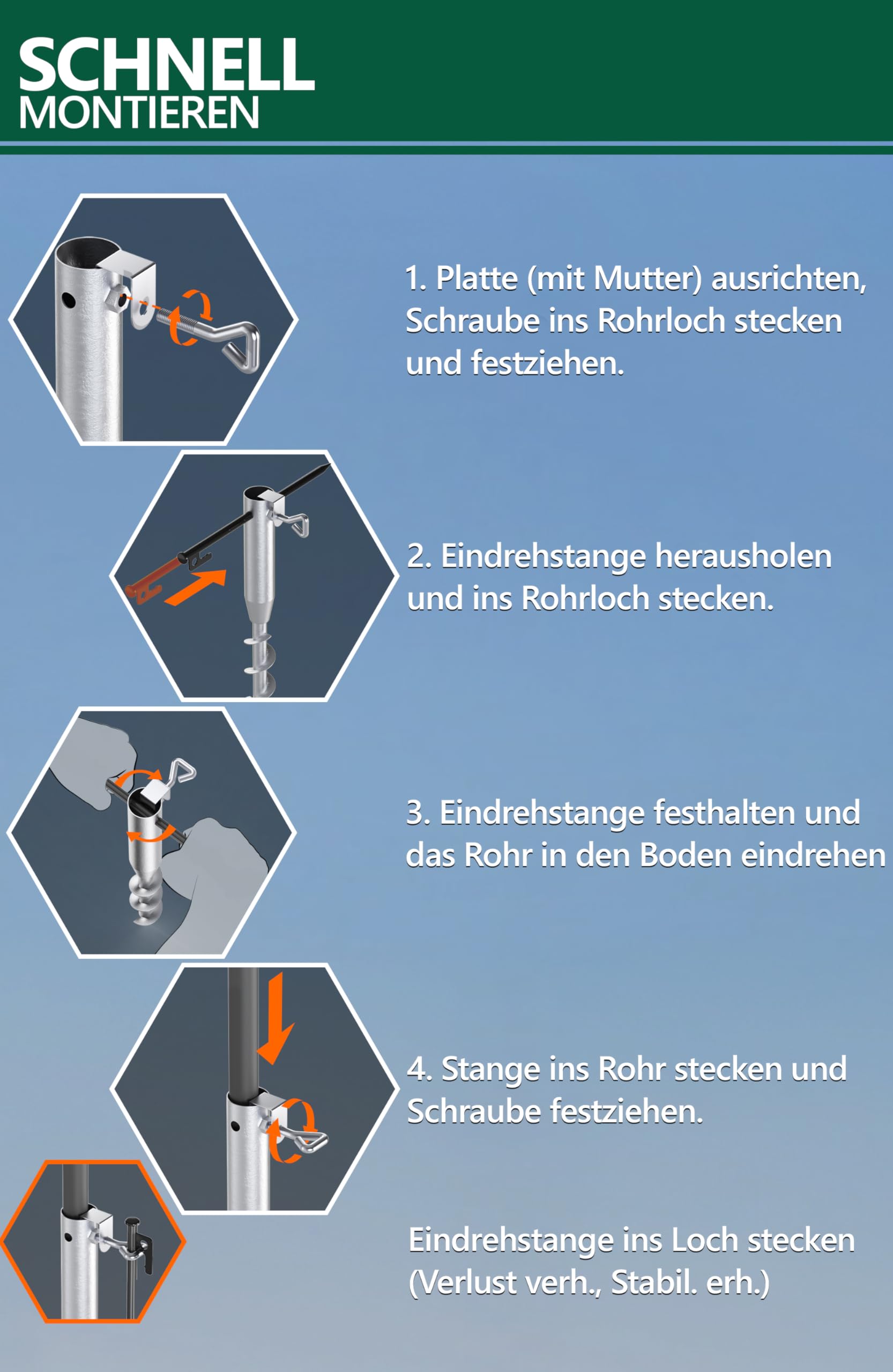 Menz Sonnenschirm Strand 3-in-1 Set, Ø 180 cm, Türkis, Strandschirm Windfest Stabil, UV50 Sonnenschutz Strand, Einschraubhülse & Schirmhülle, Höhenverstellbar, Flexibles Schatten für Garten