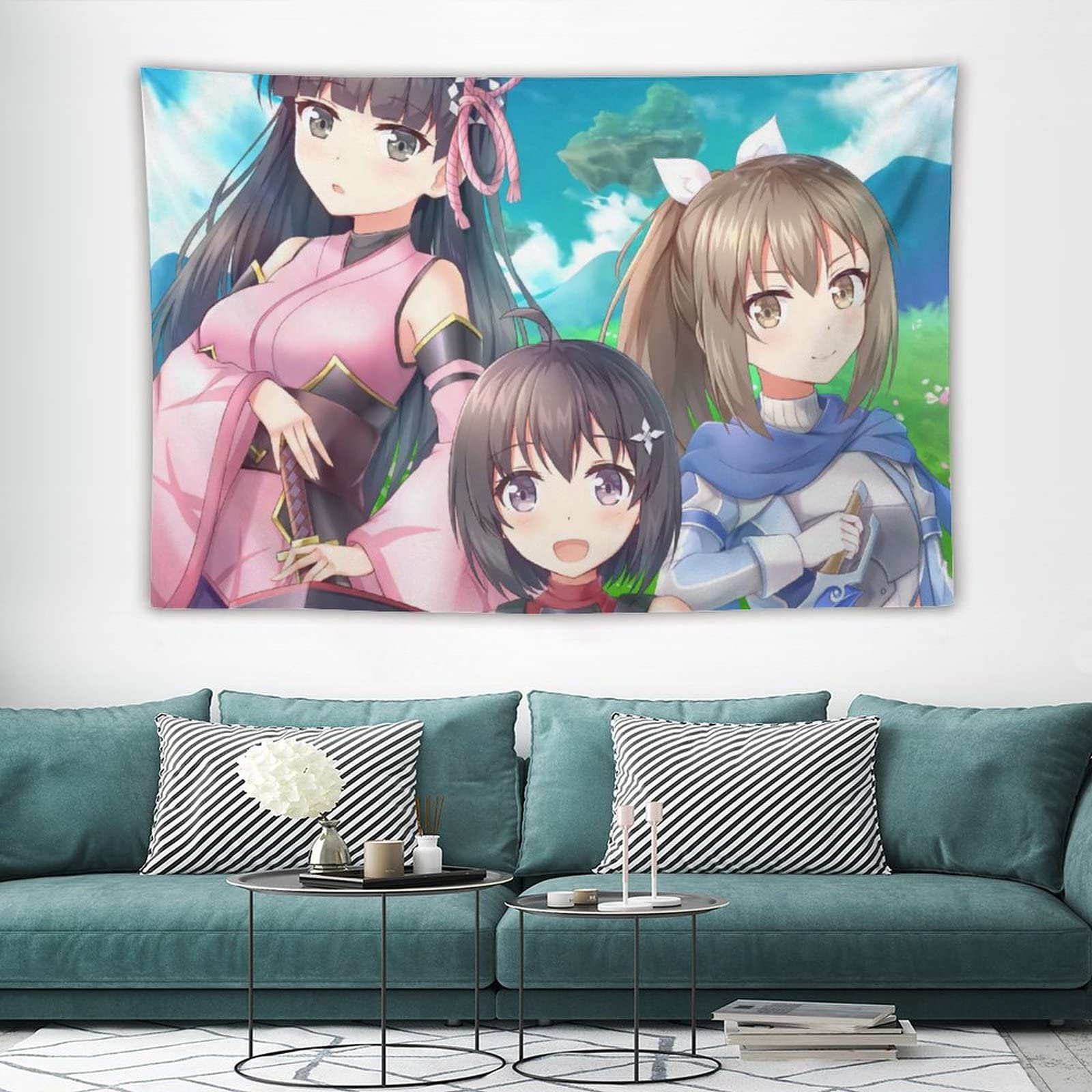 Amazon.co.jp: タペストリー 萌えアニメ柄 防振り メイプル サリー