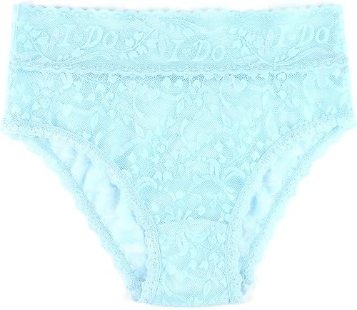 Miniatura 3 de hanky panky Bridal I DO Shimmer Lace High Rise Cheeky Brief 152441