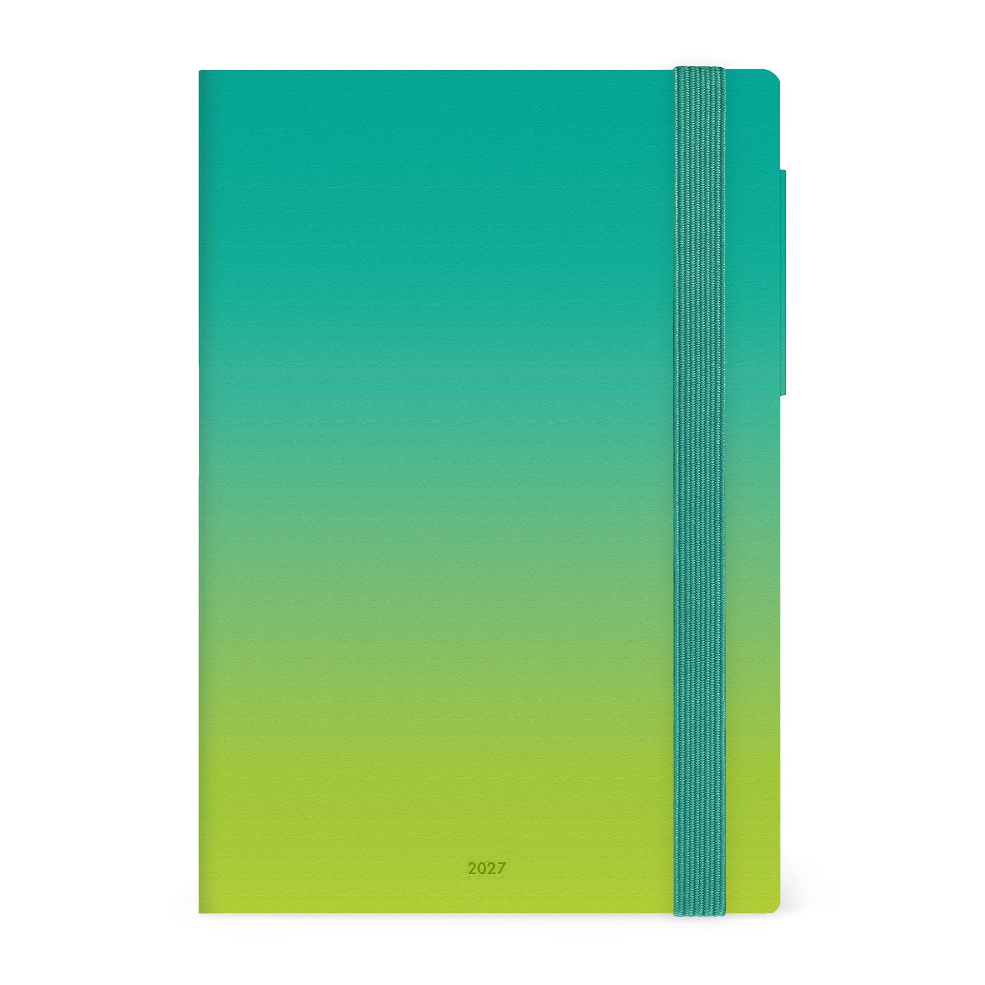 Legami Medium Weekly Planner with Notebook 2027, 12 Months, 12 x 18 cm