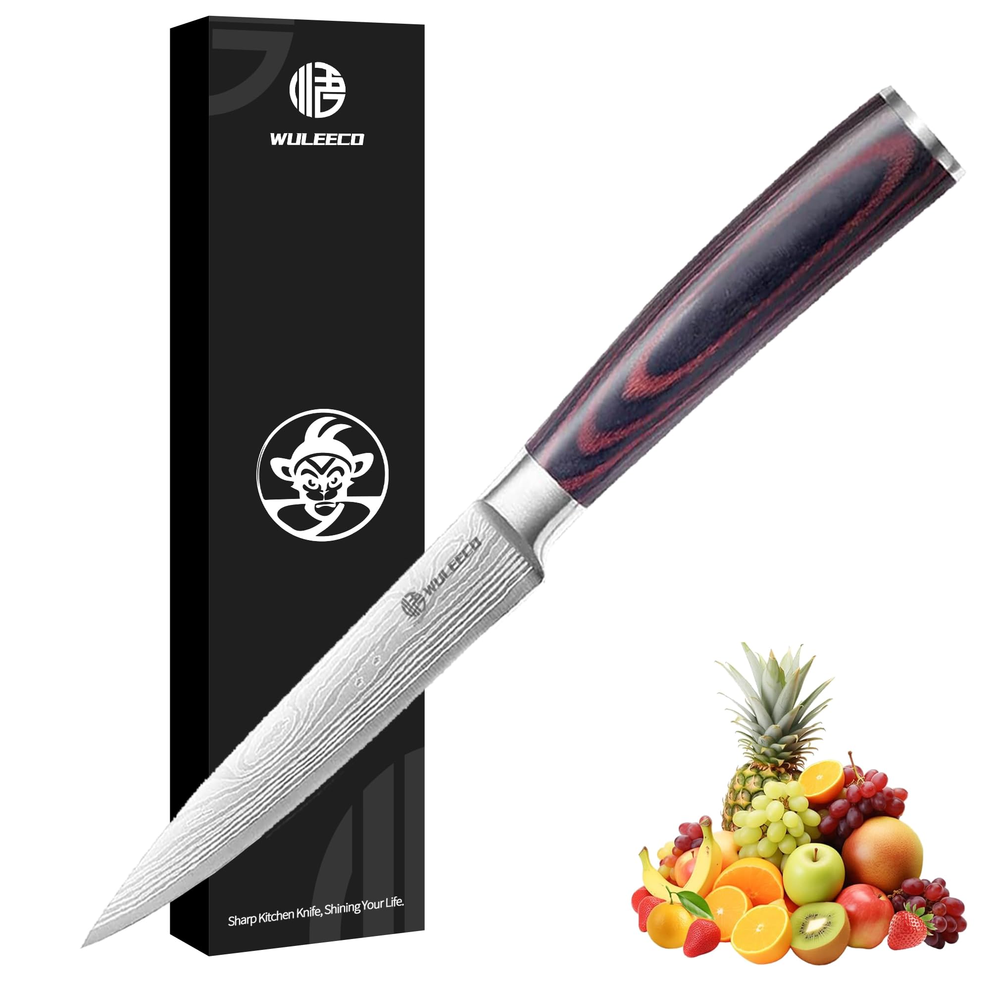 WULEECO Bread Knife - 10 Inch Serrated -9