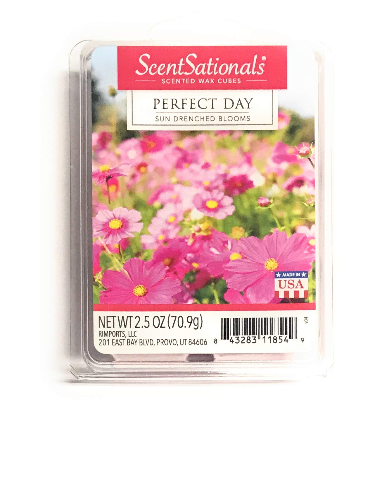ScentsationalsPerfect Day Scented Wax Cubes, 2.5 OZ Package