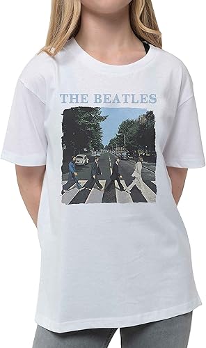 Miniatura 4 de The Beatles 'Abbey Road & Logo' - Camiseta para niños, color blanco