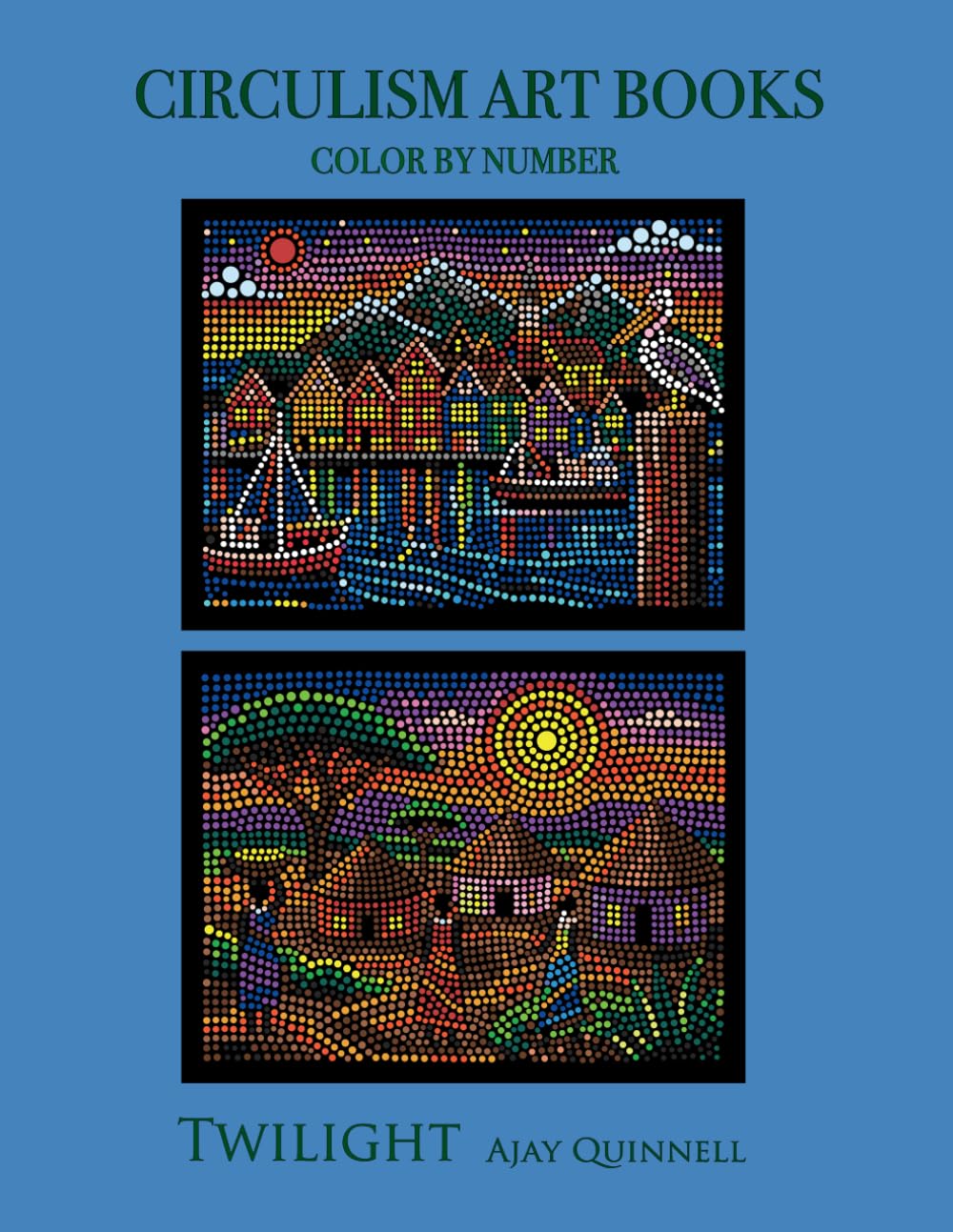 Twilight - Color by Number Circulism book : Standard paper edition