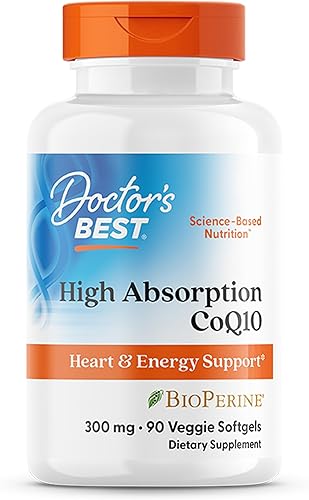 Vista 19 de CoQ10 de alta absorción de Doctor's Best. (0.007 oz), DRB-00329, 1, 1