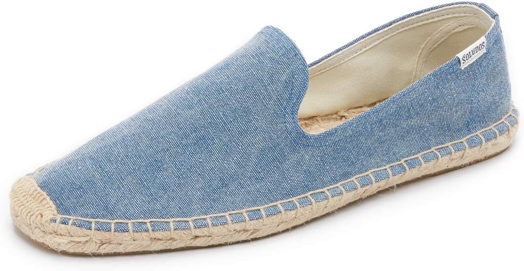 Soludos Men's Washed Canvas Smoking Slippers
