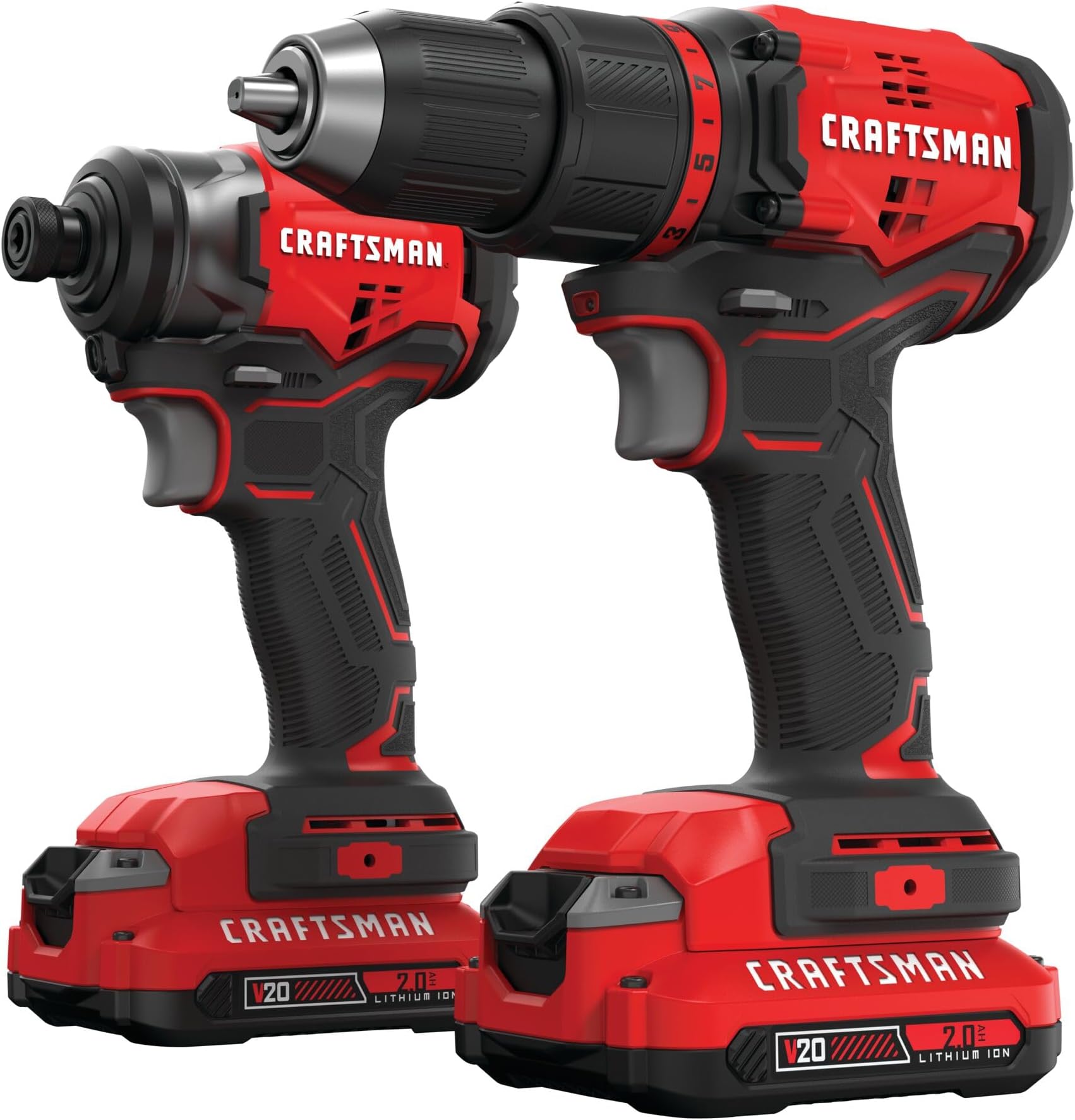 V20* Cordless Brushless Compact 2 Tool Combo Kit (2 Batteries) (CMCK210C2)