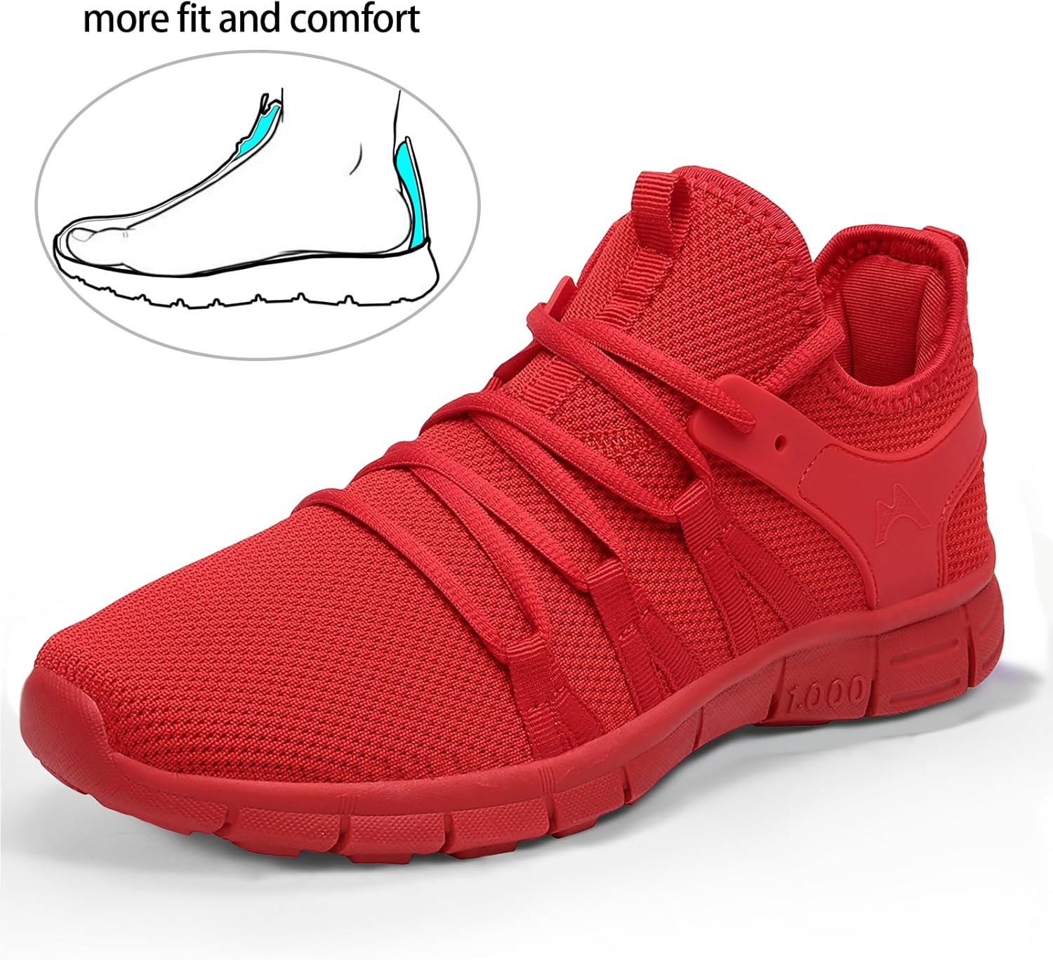 INZCOU Running Shoes Lightweight Tennis Non Slip Gym Workout Shoes... - Picture 107 of 190