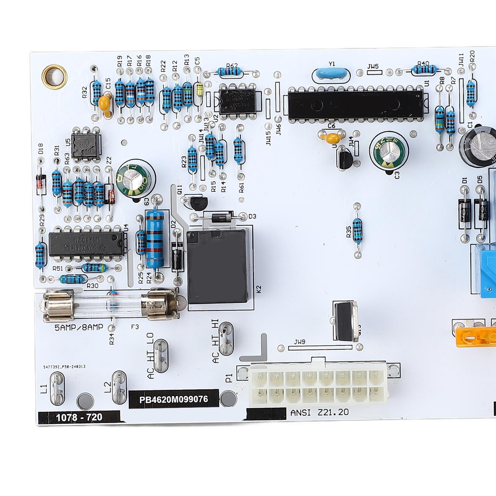 Dilwe Płytka Drukowana Zasilania Lodówki RV ABS Zapasowy moduł Zasilania 12 V Pasuje do Norcold N61X N81X N610 N611 N810 N811 Przywraca Działanie Lodówki Dzięki łatwej Instalacji