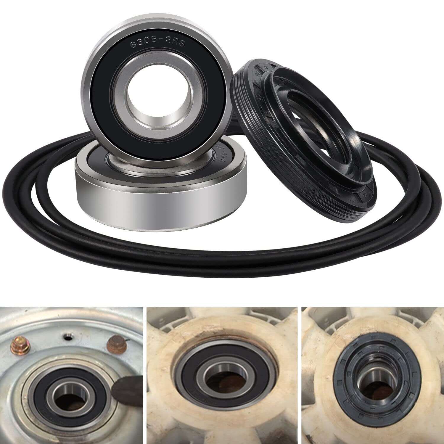 Amazon.com: Front Load Washer Tub Bearing and Seal Kit 1267489 