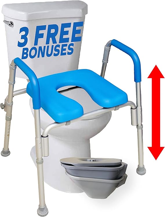 Platinum Health Ultimate Raised Toilet Seat with Handles