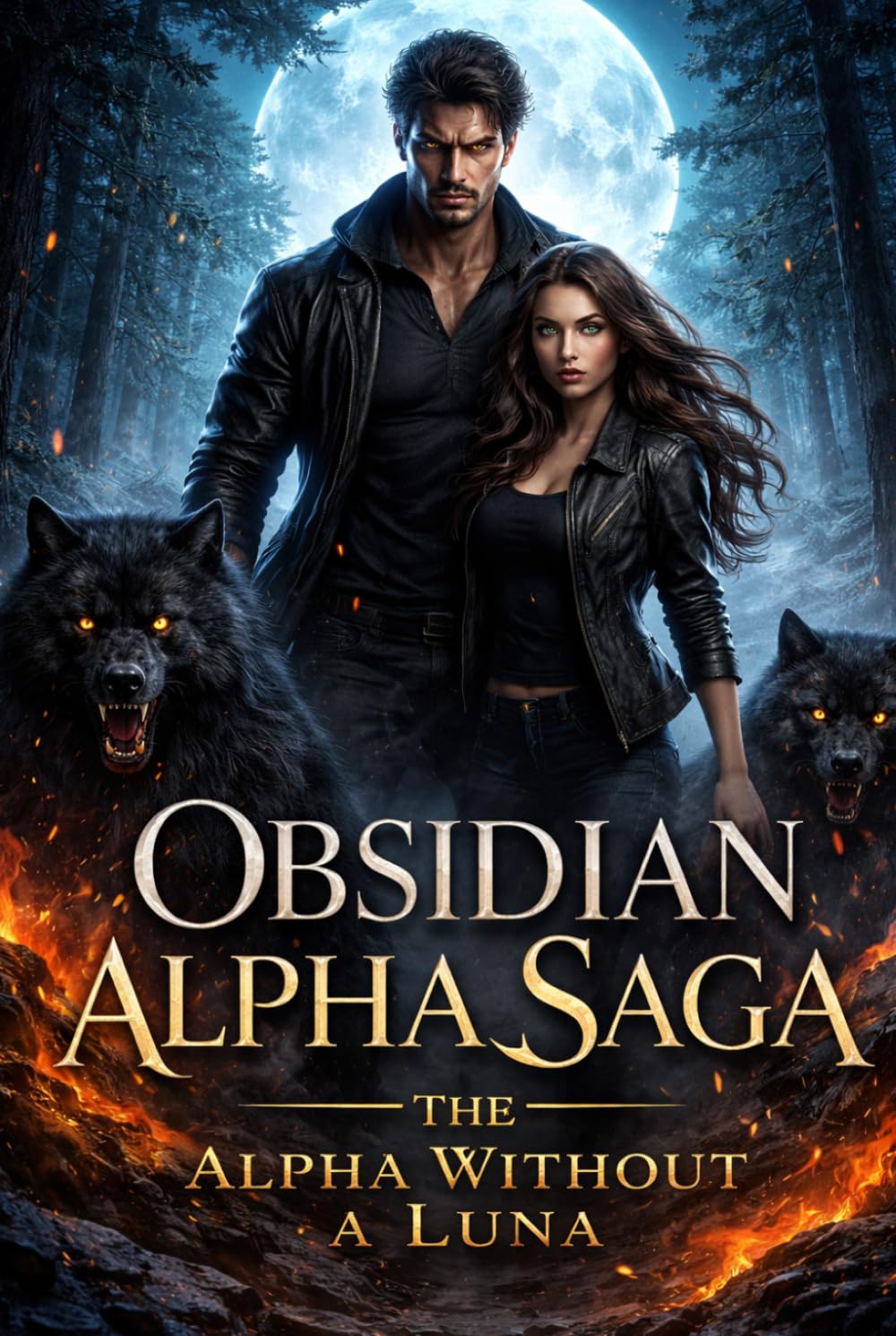 The Alpha Without a Luna (The Obsidian Alpha)
