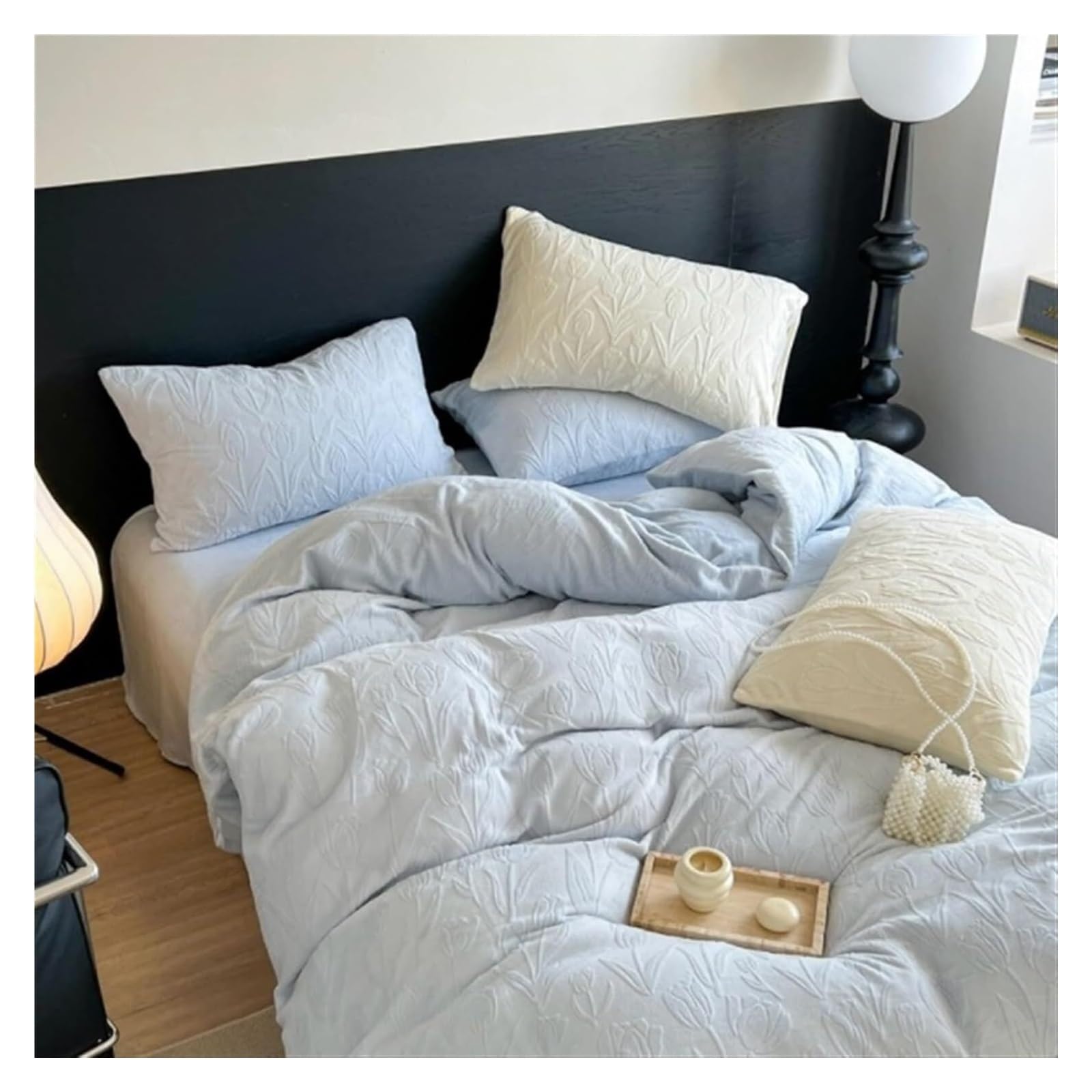 Draps taies d'oreiller en velours contre le froid des nuits d'hiver