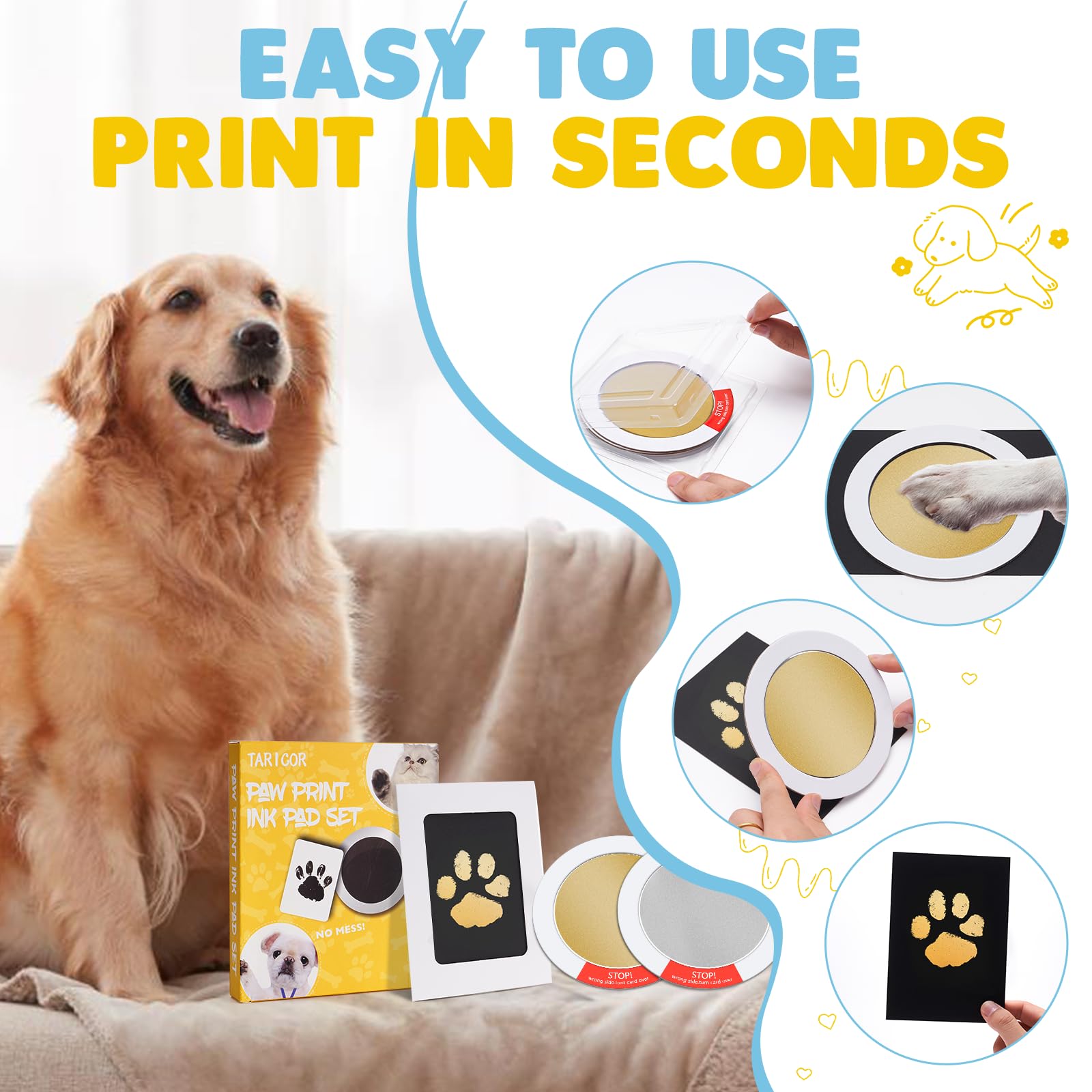 Taricor Pet Paw Print Kit - Image 4