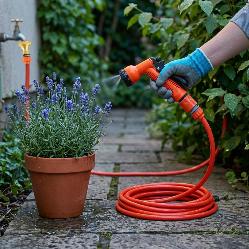 Tubo Da Giardino Da 6 Metri, Canna Acqua Giardino, Manichetta Per Irrigazione, Ad Alta Pressione, Morbido, Flessibile, A Prova Di Esplosione, Antigelo, Resistente All'Usura Tubo Acqua