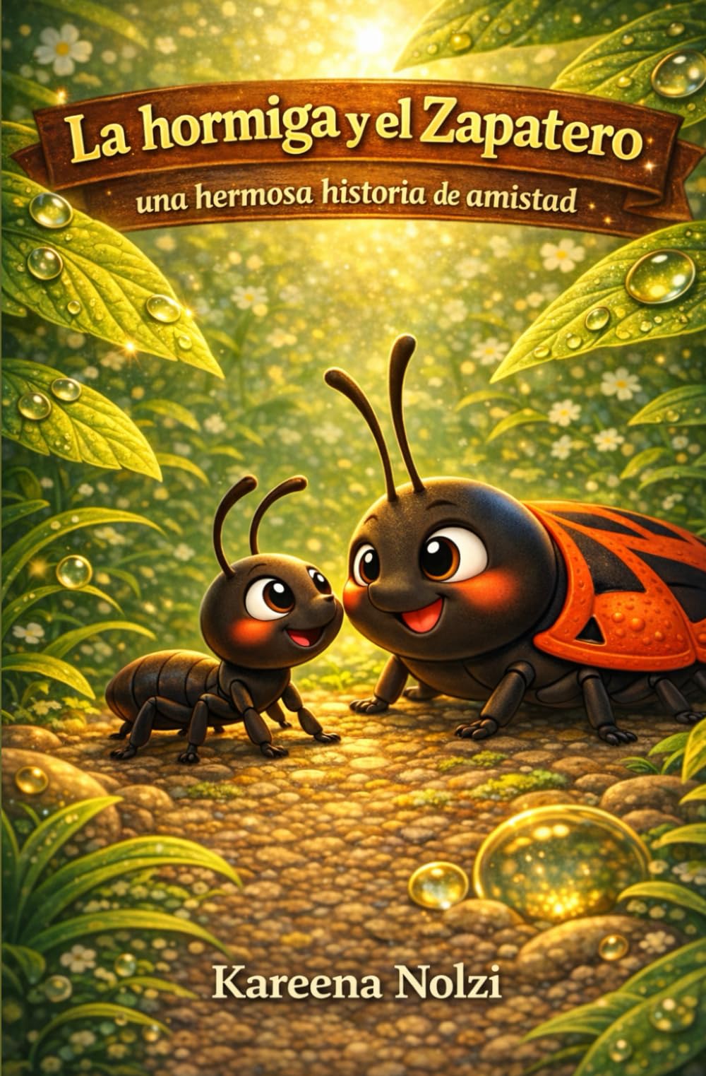 La hormiga y el zapatero: Una hermosa historia de amistad (Los Pequeños Héroes del Jardín)