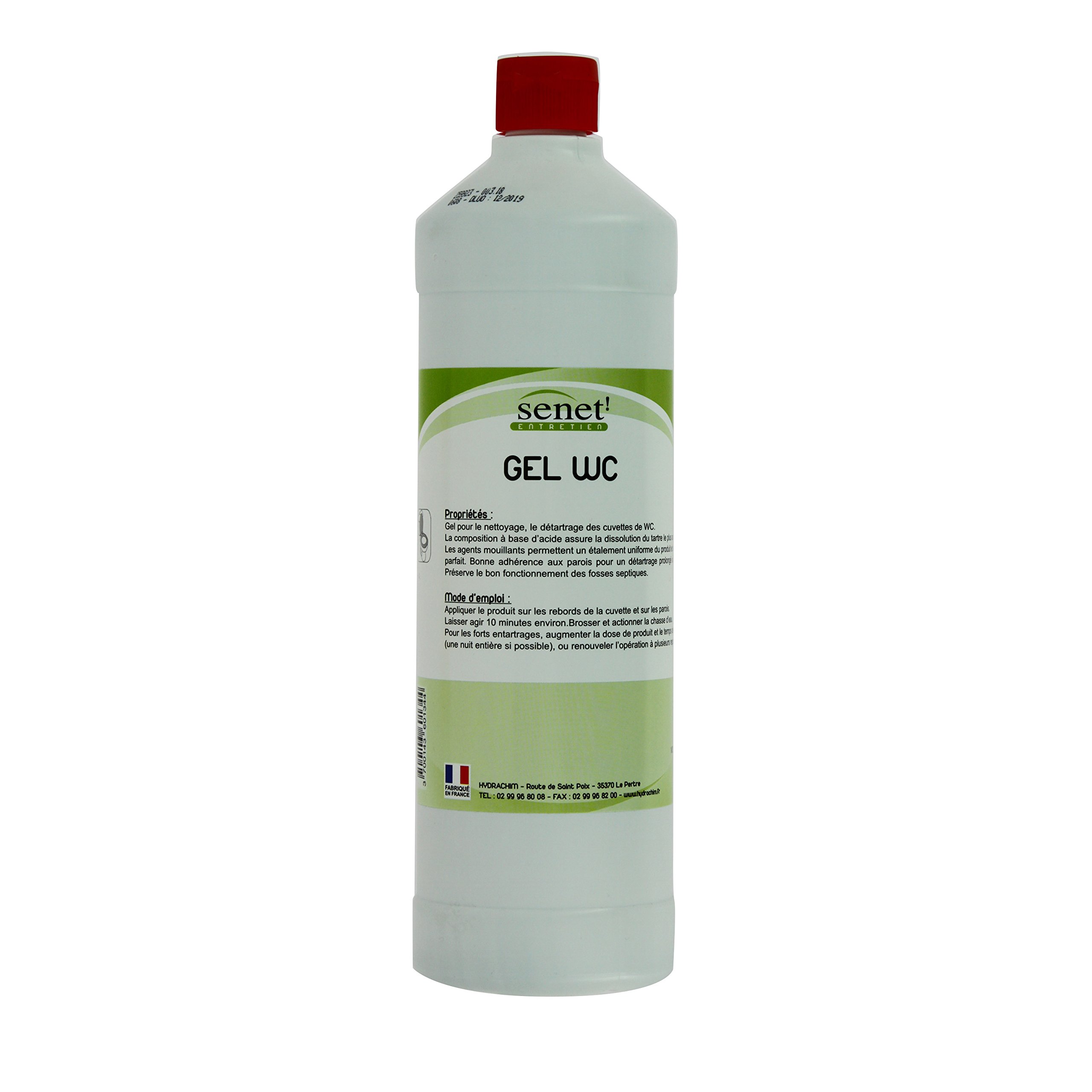123902 Gel WC Super Détartrant Senet