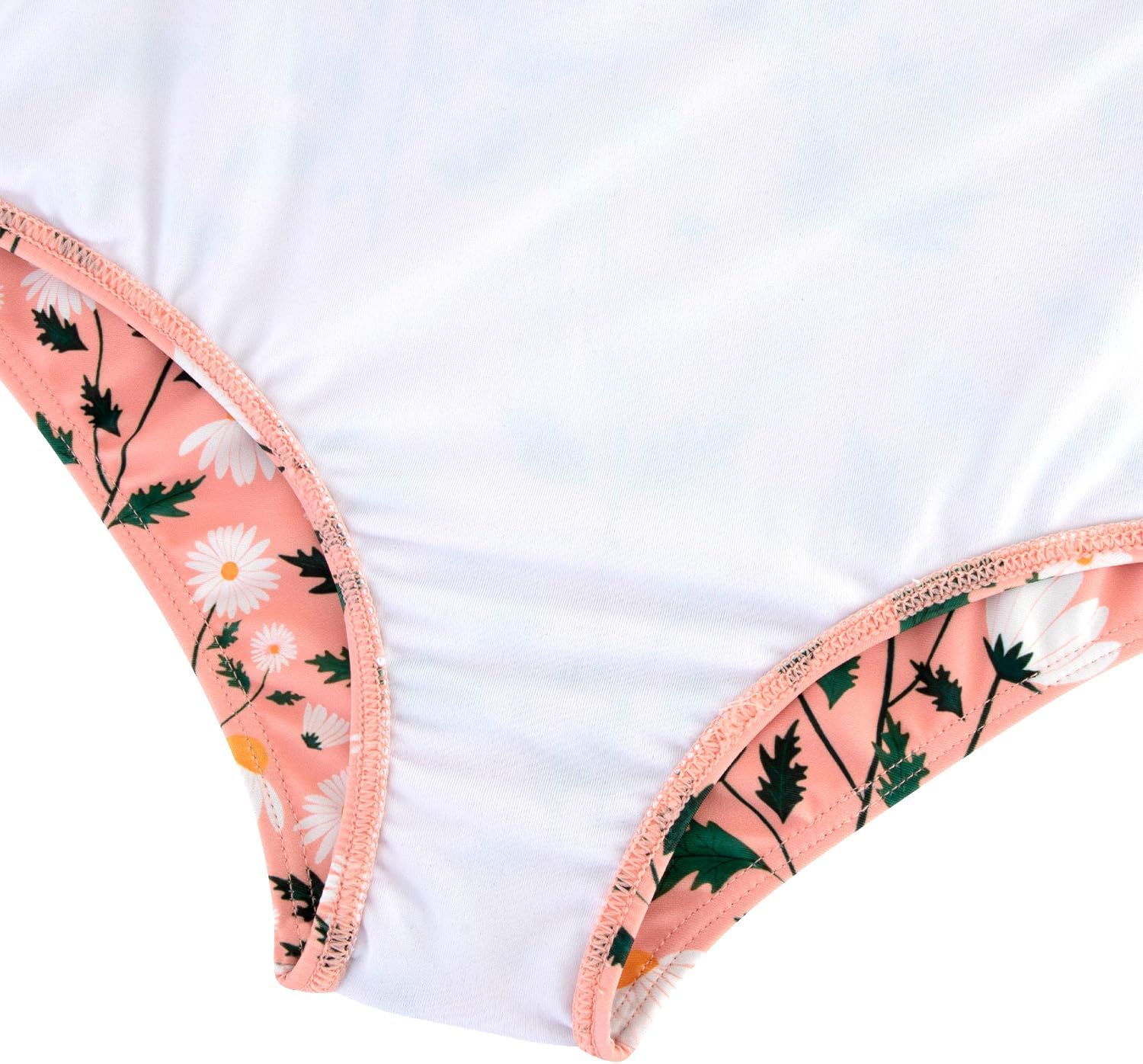 Girls One Piece Swimsuits Cutout Ruffle Bathing Suit Quick Dry Beach Swimwear with Adjustable Strap 5-14 Years - Image 5