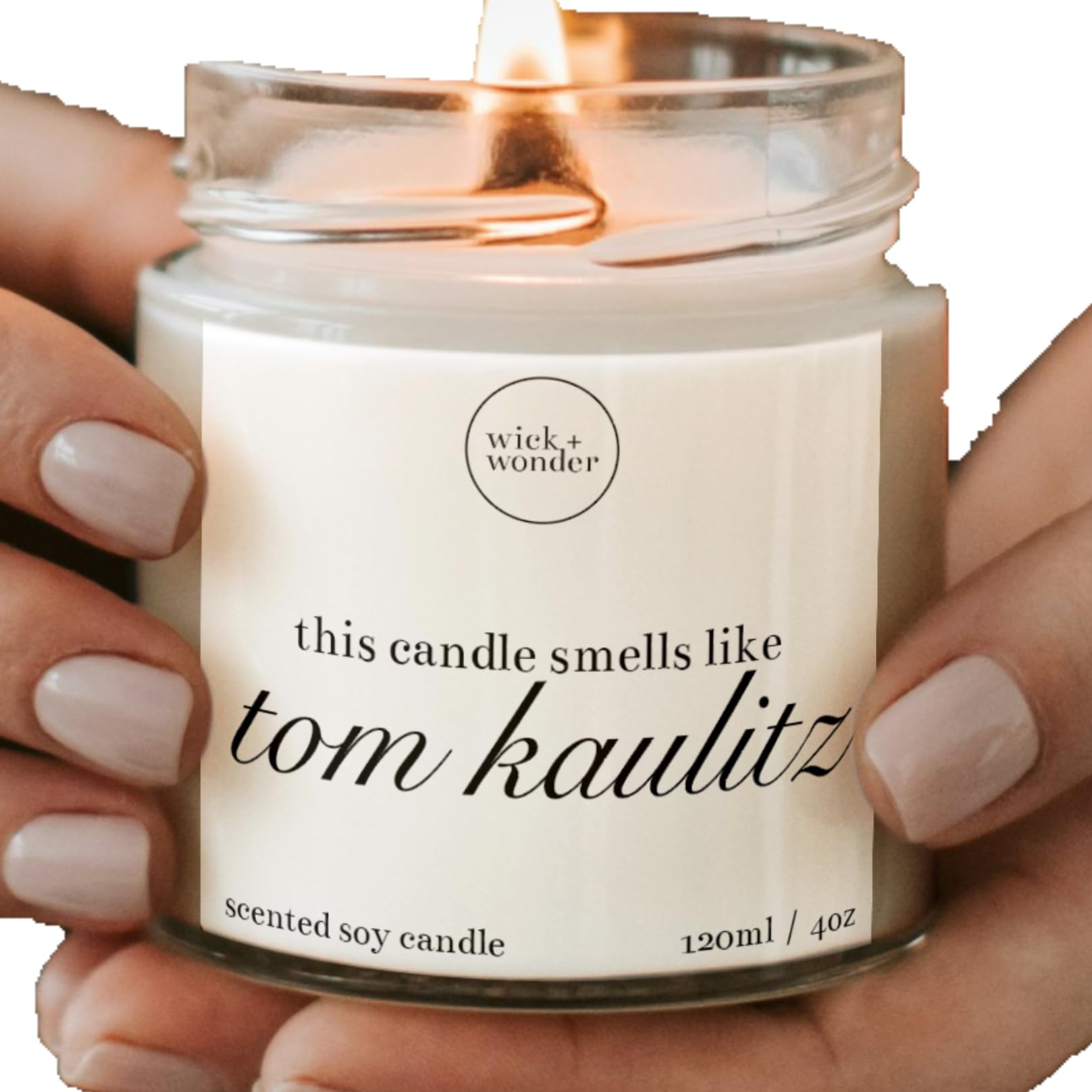 Smells Like Tom Kaulitz Candle │ Luxury Soy Wax │ Rock Music Gifts │ Celebrity Candles (120ml, 20hrs Burn)