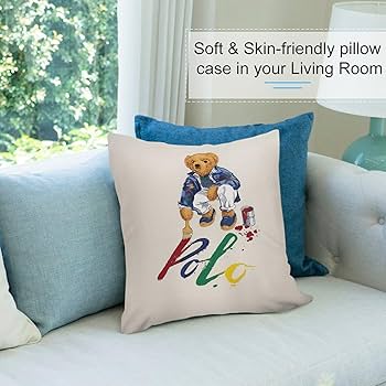 Amazon.co.jp: Polo クマちゃん ポロベア アニメ クッション