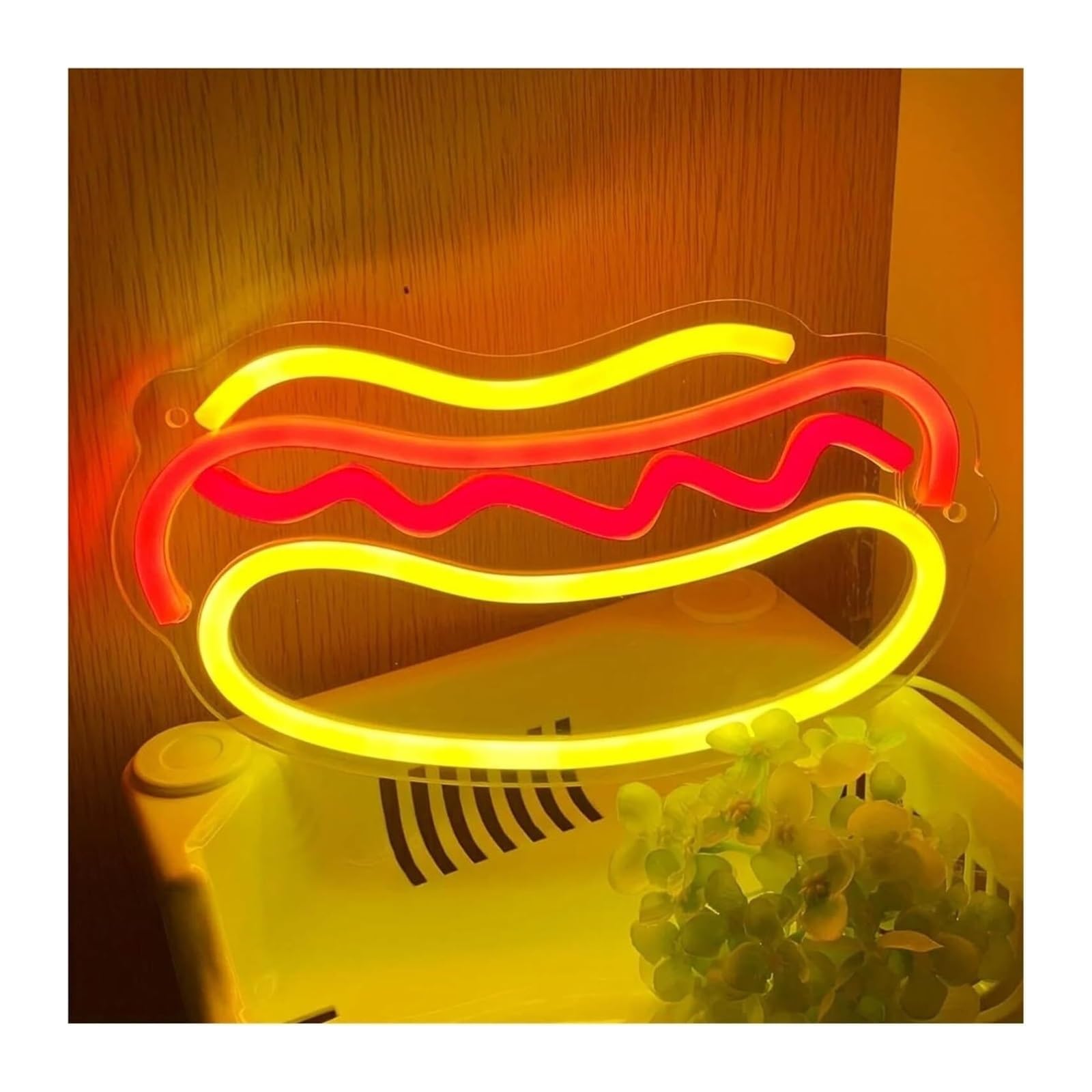 Generico Per la decorazione delle feste con insegne al neon, LED da parete per notturne