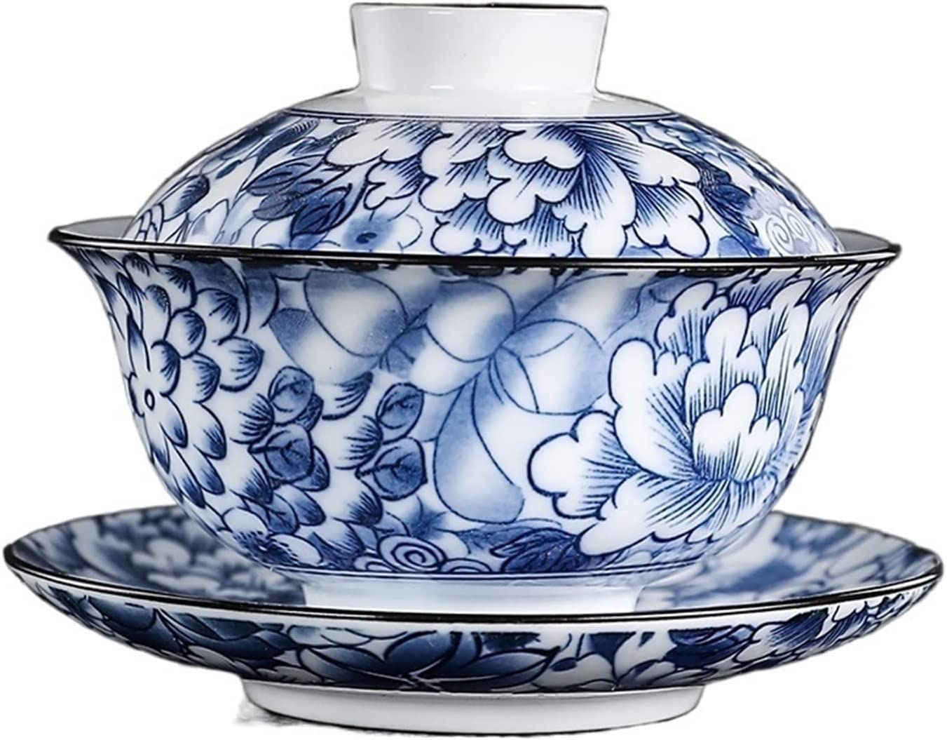 Teetasse, Schalen, Kung-Fu-Teeservice, abgedeckte Schale, Teetasse, Vintage(1)