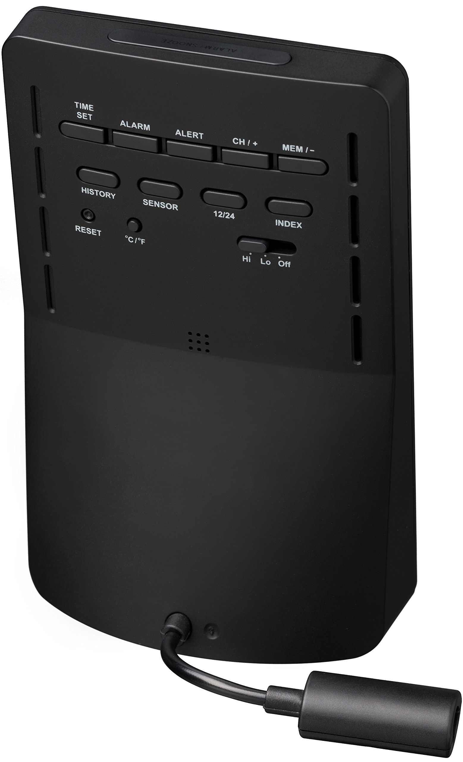 Bresser Stazione meteo radio Temeo Life H con display a colori, muffa, gelo e calore, tendenza meteorologica, sensore esterno incluso