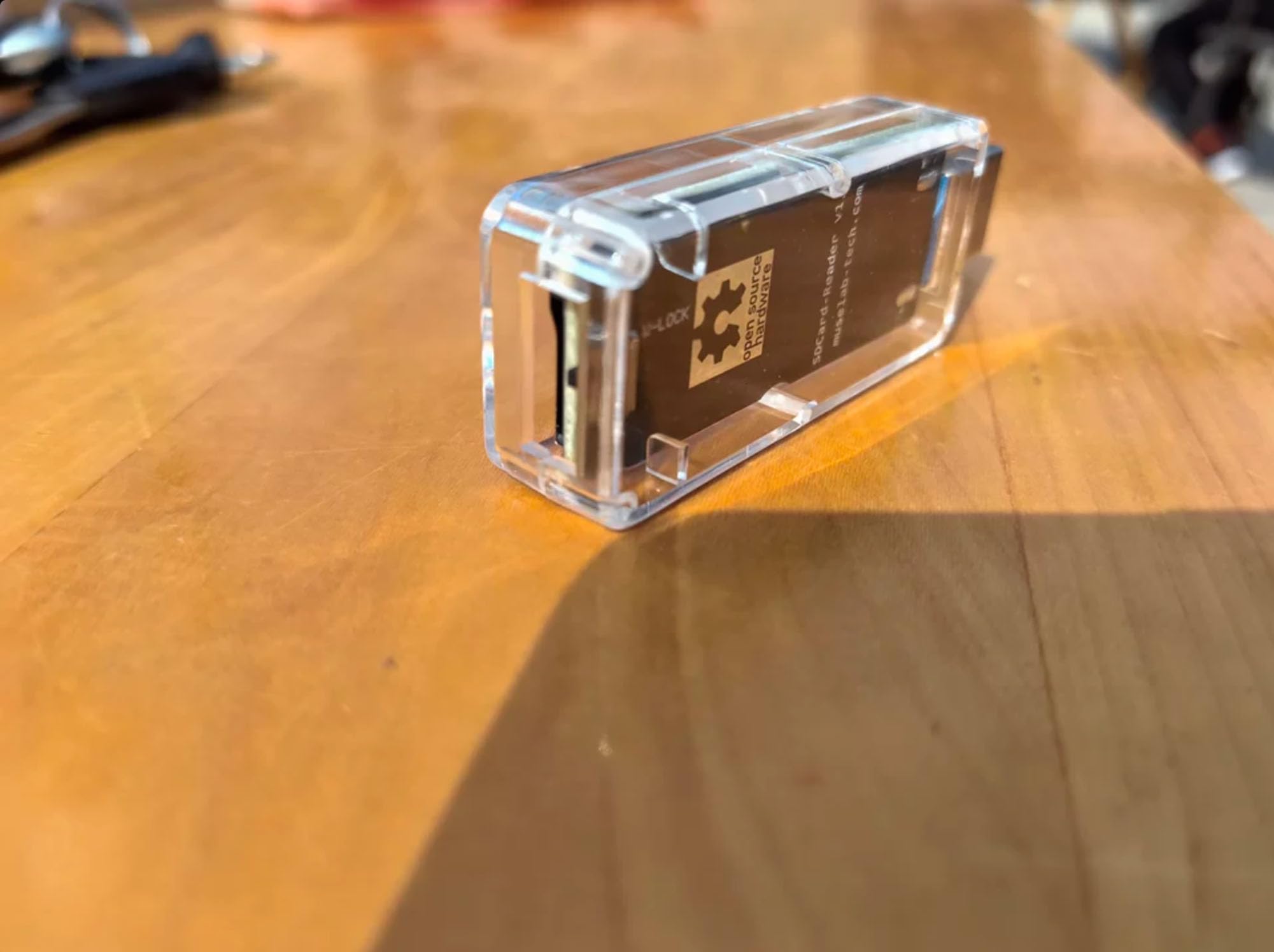 Lettore di schede SD USB 3.0 GL3224, hardware open source, velocità di trasferimento fino a 100 MB/s, con interruttore di protezione da scrittura (5)